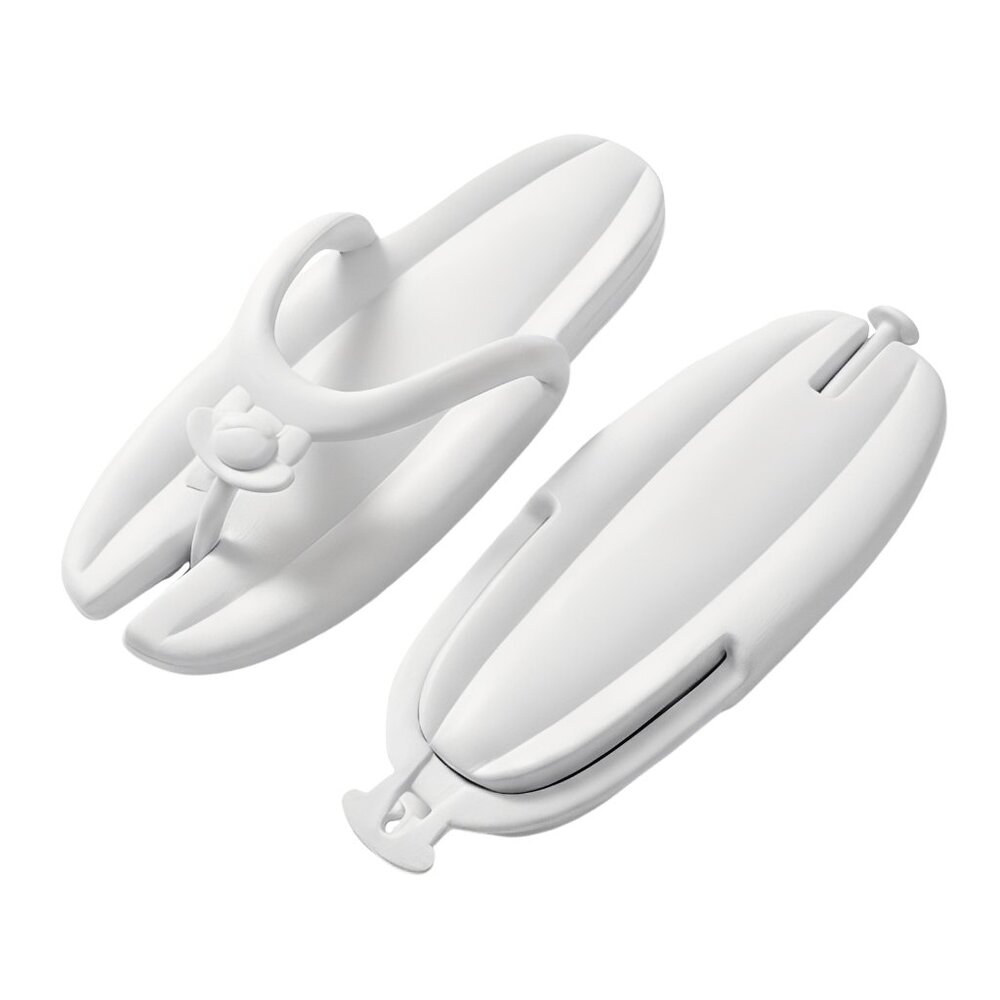 Foldable Travel Flip Flops for Women & Men – Portable Lightweight Shower Sandals
